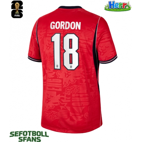 England Anthony Gordon #18 Bortatröja VM 2026 Kortärmad